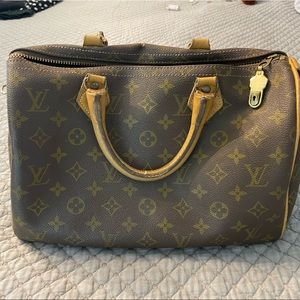 Louis Vuitton vintage 30 speedy handbag